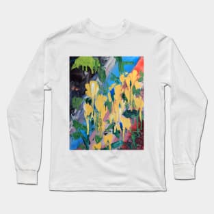 Abstract flowers Long Sleeve T-Shirt